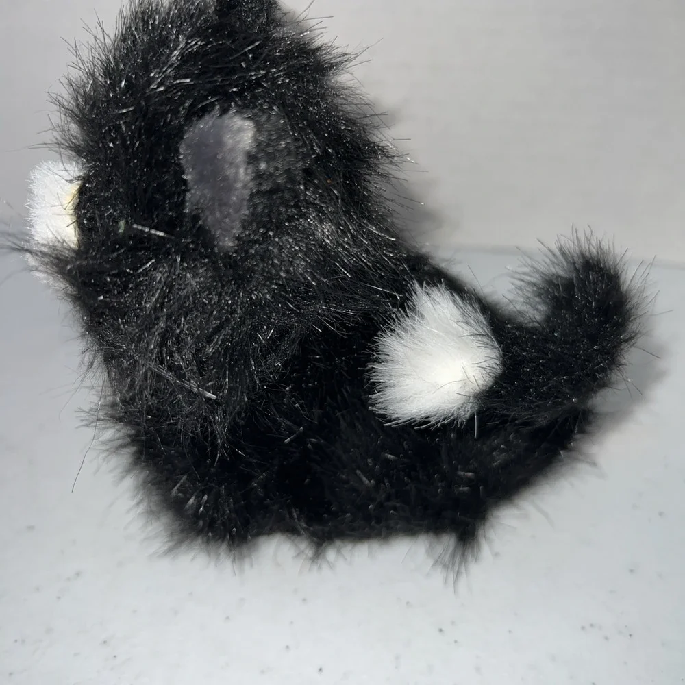 American Girl Pet Kitten Kitty Black White Cat Licorice 2013 Green Eyes 5